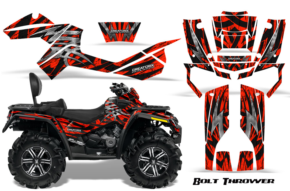Can Am Outlander Max 500 650 800R Graphics Kit Decals Stickers BTR 