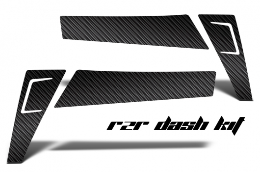 Carbon Fiber Dash Graphics for Polaris Ranger RZR 570/800/900 XP