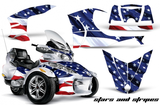 Can-Am BRP Spyder RTS 2010-2013 Graphics Kit
