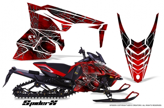 Yamaha Viper SR/SRT 2014-2016 Snowmobile Graphics Kit