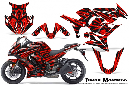 Kawasaki ZX1000 Ninja 2010 - 2013 Graphics Kit