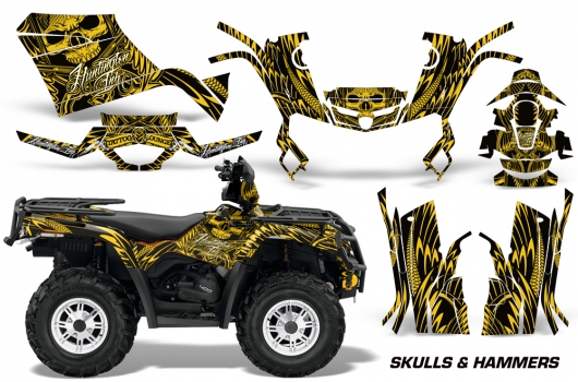 Can-Am Outlander 400 2009-2014 Graphics Kit