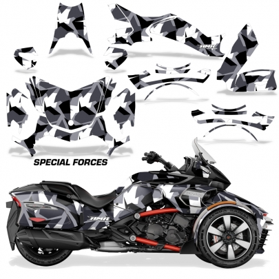 Can-Am BRP Spyder F3-T Graphics Kit