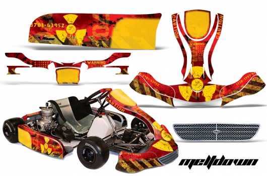 Kit de adesivos CRG 06 kart personalizado completo KART ART ESTILO