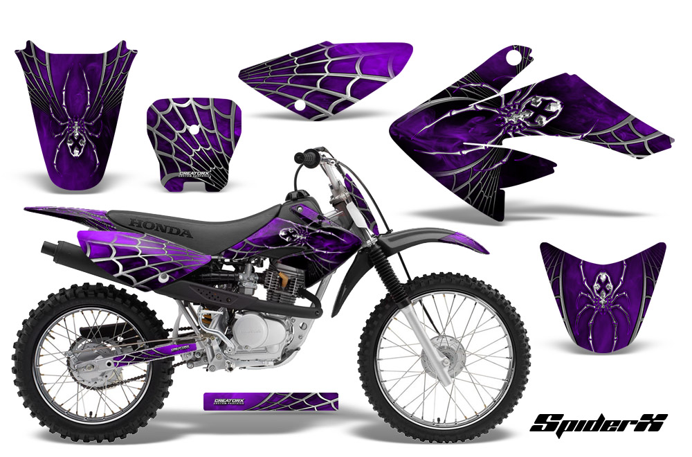 2011 2012 2013 CRF 80 100 GRAPHICS KIT CRF80 CRF100 DECO DECALS STICKERS 