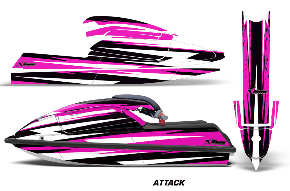 Kawasaki 750 SX SXR Jet Ski 1992-1998 Graphics Kit