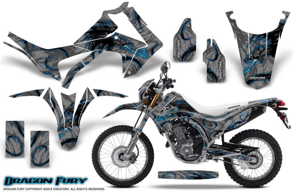 Honda CRF 250 X (2004-2016) Graphics Kit – Decals/Stickers Wrap By Fifti2motorsport