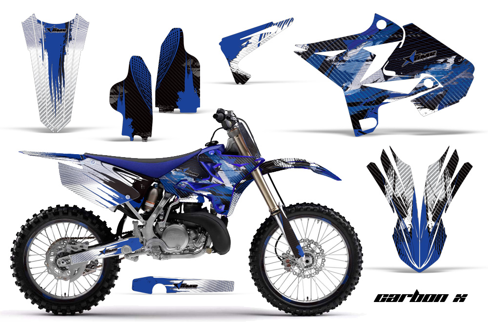 FOR YAMAHA YZ 125 250 UFO RESTYLE 02-14 BACKGROUNDS NUMBER BOARDS MX GRAPHICS 