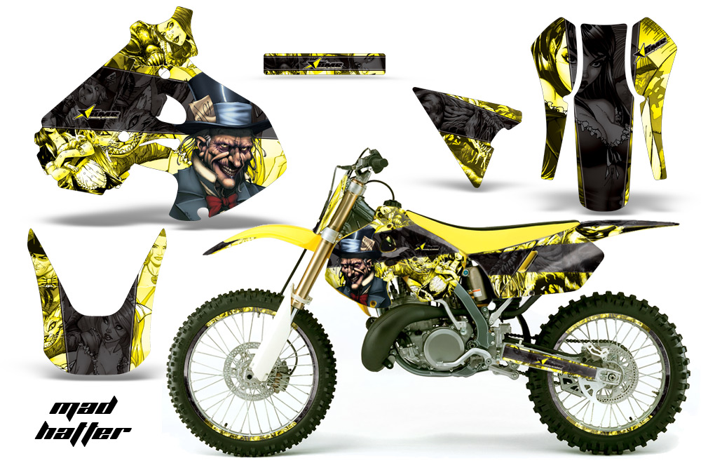 Suzuki RM 250 1999 2000 Graphics Kit Suzuki RM 250 1999 2000 Graphics Kit