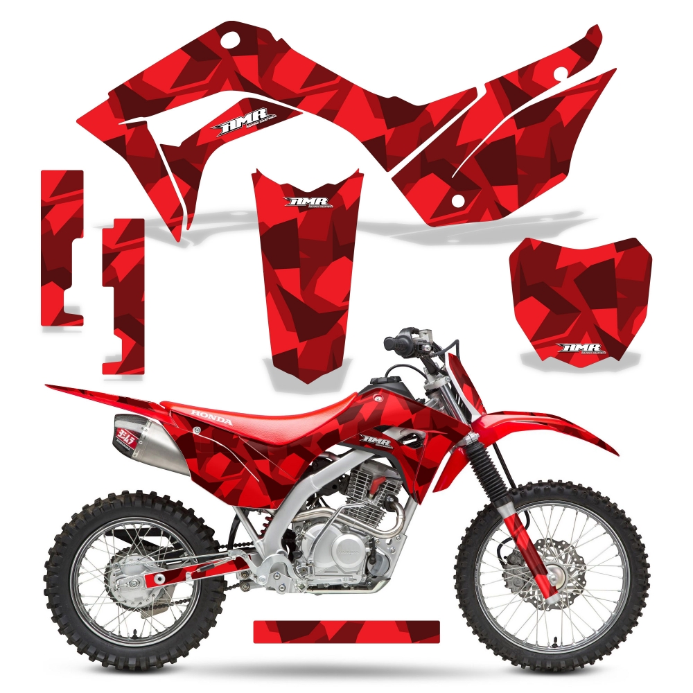 Honda CRF 125 2019 2020 Kit completo de gráficos otros años disponibles 